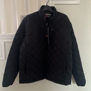 Hawke & Co Black Quilted Puffer Jacket
